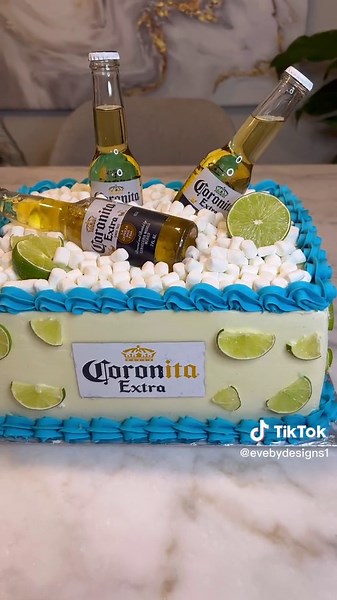 Men's Beer Cake Birthday Surprise