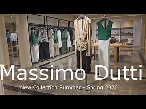 Massimo Dutti New Collection Summer-Autumn 2026 / Massimo Dutti Nueva Collection Otoño 2026