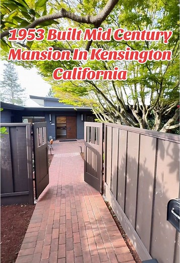 Mid Century Mansion for Sale in Oakland, CA