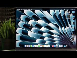How to Change Wallpaper on APPLE MacBook Air 2025 – Desktop Background