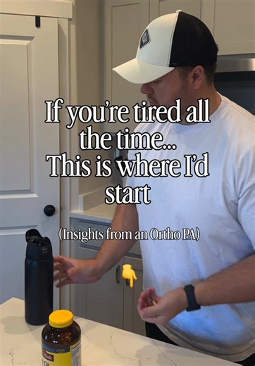 The most important things to focus on are your sleep, diet, and training. But these supplements will improve all three 👇 •\tVitamin D3 K2 supports energy, mood, immune health, and proper calcium balance •\tCreatine helps your body produce quick energy, improving strength and mental clarity •\tOmega-3 Fish Oil supports brain health, reduces inflammation, and helps fight fatigue •\tMultivitamin fills common nutrient gaps so your body can function more efficiently •\tProbiotic improves gut health,