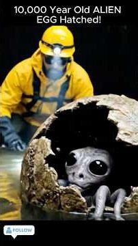 10,000 Year Old ALIEN EGG Hatched!