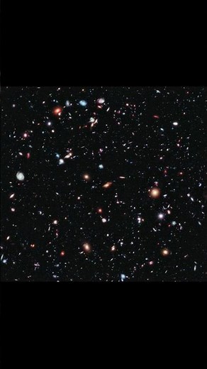Hubble Extreme Deep Field, 10,000 Galaxies, 13.2 Billion Light Years, #shorts