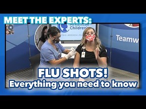 Meet the Experts: Get Your Flu Shot! Why flu shots are important for your family.