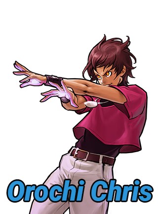 Special Moves of Orochi Chris in KOF 2002 UM