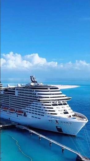 MSC Meraviglia 2026 🚢 Biggest Luxury Cruise Experience at Sea! #shorts