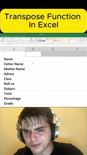 Transpose Data in Excel | Convert Rows to Columns Instantly | Hidden Excel Trick