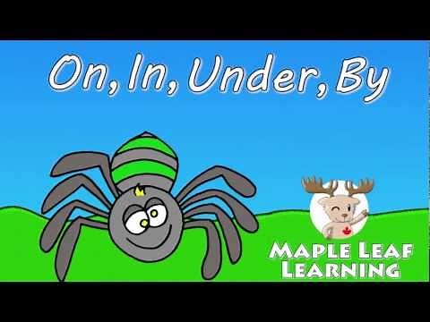 On In Under By Song - For Kids
