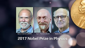 Nobel Prize awarded to LIGO Founders