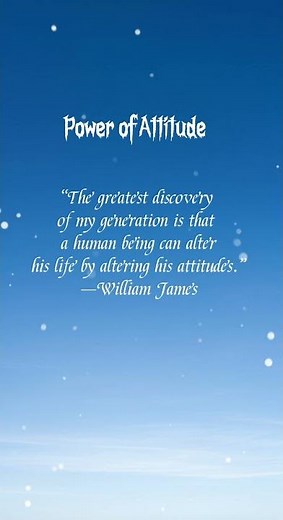 🏷️- Power of Attitude | Freedom Quotes #affirmations