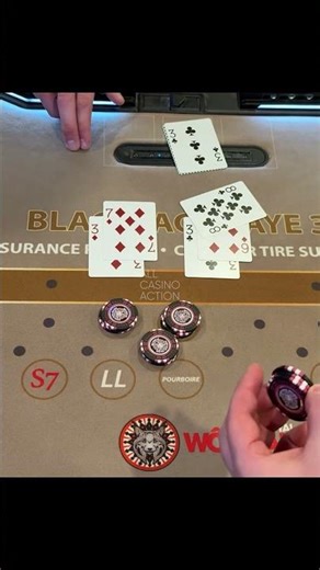 MASSIVE $2400 SWING IN A SINGLE HAND OF BLACKJACK!! #blackjack #poker #casino