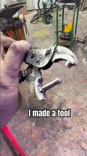 What a tool #music #damascus #edc #kydex #edc #diy #homemade #built #homemadetool #rivet