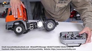 9.8K views · 403 reactions | Let’s take a look more details of 5801 tractor truck and trailer! | Toucanhobby | Facebook