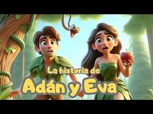 La historia de la desobediencia: Adán y Eva 🐍 │ Historias bíblicas para niños