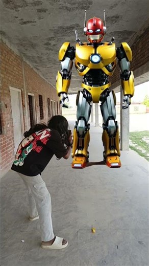 Car transform into a robot