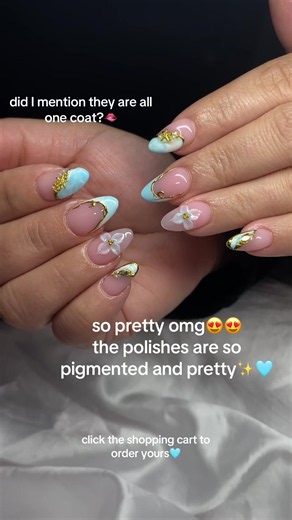 obsessed w these polishes from @BeetlesGelPolish 😍🩵 perfect for summer and honestly every season with the neutral tones😍 order yours asap!🩵 linked below for you🫶 #beetlesgelpolish #beetles #fyp #nailtok #viral