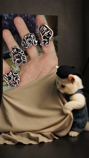 Pure Copper Unique Rings ✨ Handmade #jewelry #shorts #shortsfeed #wirewrappedjewelry #copperjewelry