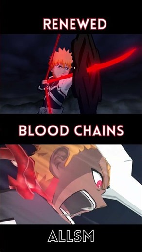 Ichigo Renewed vs Blood Chains: Who Wins? 🩸 #bleach #ichigo