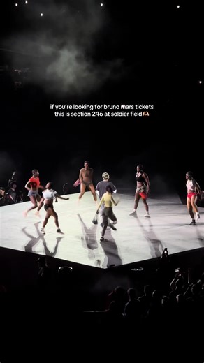 Bruno Mars Concert Experience in Section 246