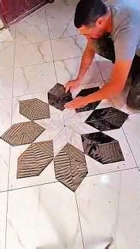 Turned a Broken Tile Into This #nobatidao #construction #genius