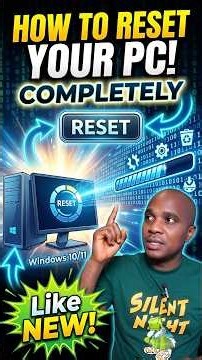 How To Reset Your PC Completely — WINDOWS PC
