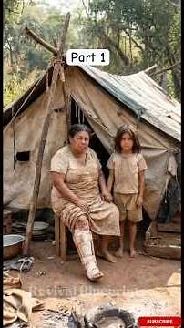 Part 1 : They were living on an old tent, So We Built A Home For The Disabled Lady And Her Child