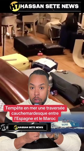 Tempête en mer : une traversée cauchemardesque entre l’Espagne et le Maroc #info #actualité #news #bateau #mer