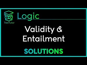 How to determine whether an argument is VALID - Logic