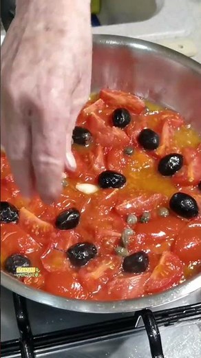 Merluzzo in padella con pomodorini