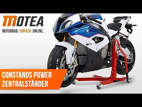 Aufbocken war noch nie so einfach! ConStands Power Zentralständer