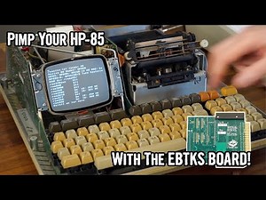 EBTKS add-on board for the HP-85 vintage computer