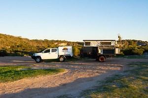 Cliff Head; great coastal camping on the way to Dongara
