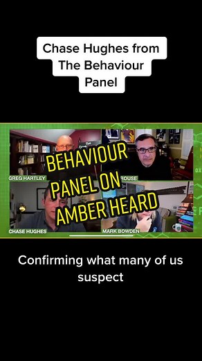 Chase Hughes Exposes Amber Heard's Deception | The Behaviour Panel