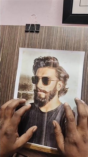 Ranveer Singh drawing #bollywood #motivational #inspiration #trending #youtubeshorts #shorts