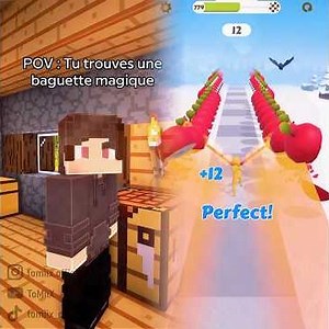 I found a magic wand on Minecraft! ft. @Manou_builds