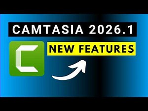What's New in Camtasia 2026.1 - Import Zoom Recordings, VTT Support, Sync Media