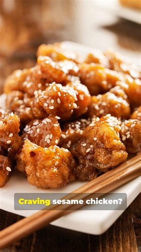 DIY Sesame Chicken in 60 Seconds #recipe #diy #baking #cooking #easyrecipe #food #quickrecipe