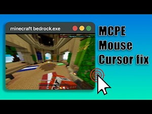 Minecraft Bedrock How to Fix Mouse Cursor Leaving Window (1.21.121)