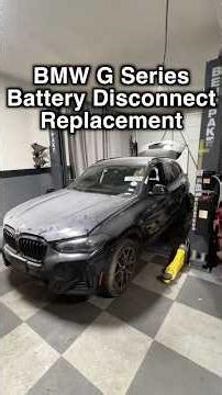 2024 BMW X3 G01 Battery Disconnect Location and Replacement #bmw #bmwx3 #diy #mechanic
