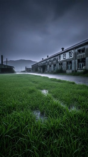 Abandoned Factory Thunderstorm ⚡ Intense Rain & Lightning ASMR for Deep Sleep (Focus)