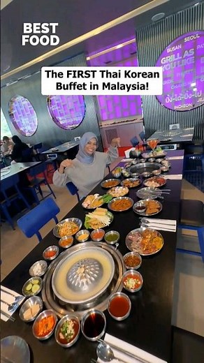 Malaysia's FIRST Thai Korean BBQ Buffet!📍ThaiKor (IOI City Mall Putrajaya)