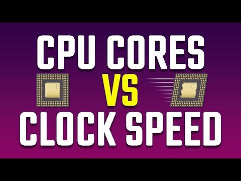 CPU Cores Vs Clock Speed