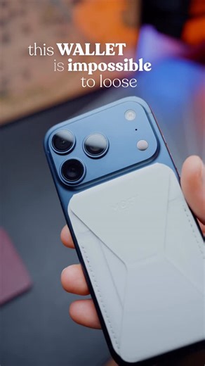 This wallet is impossible to lose. You can see it inside Apple Find My and even make it play a sound if it disappears Use code SD10 for 10% off. This MOFT find my wallet has: Built-in Apple Find My support, 70 dB speaker, Wireless charging, Up to 6 months battery Not only it’s a MagSafe wallet but also works as a phone stand! #moft #iphoneaccessories #iphone #apple | Moft.us
