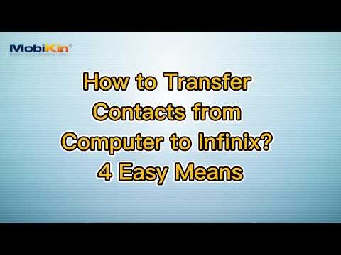 How to Transfer Contacts from Computer to Infinix? 4 Easy Means