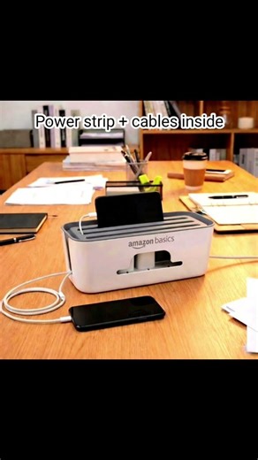 Cable management ₹399. Amazon Basics. Worth it.