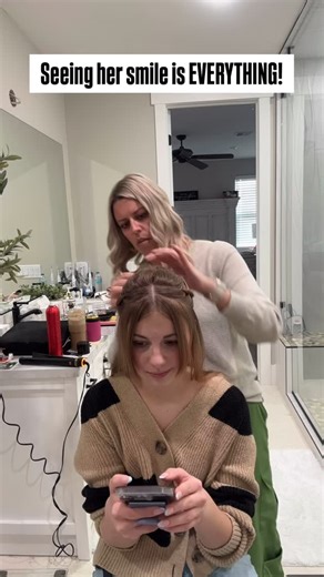 The YAWI Family on Instagram: "Spending this time with Savannah to help her get ready and see that AMAZING smile is my core memory! #YouAREworthit"