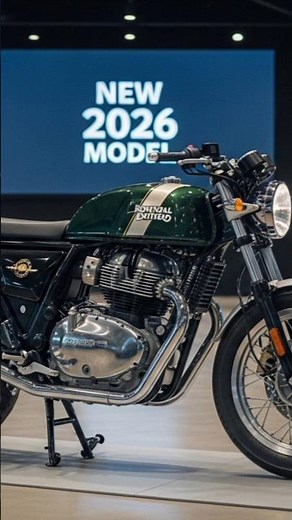2026 Royal Enfield Continental GT 650 🔥 The Ultimate Retro Café Racer Returns!