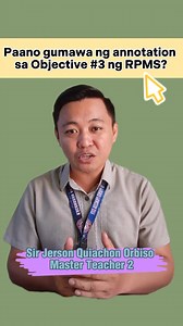 151K views · 2.3K reactions | ✅KRA1 Objective 3: Applied a range of teaching strategies to develop critical and creative thinking, as well as other higher-order thinking skills Paano gumawa ng annotation sa Objective #3 para sa ating lesson plan? New RPMS Guidelines 2023 #DepEdTeachers #educator #rpms2023 #TeacherApplicants #NewlyHiredTeachers | Language & Literacy Research TV | Facebook