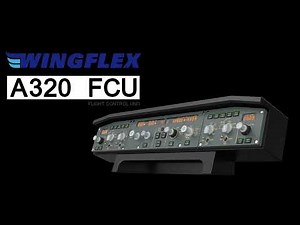 WINGFLEX A320 FCU Redefines Flight Simulation!