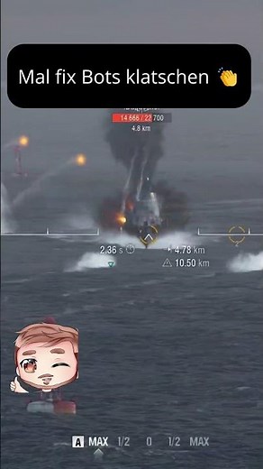 TK vs Bots | World of Warships